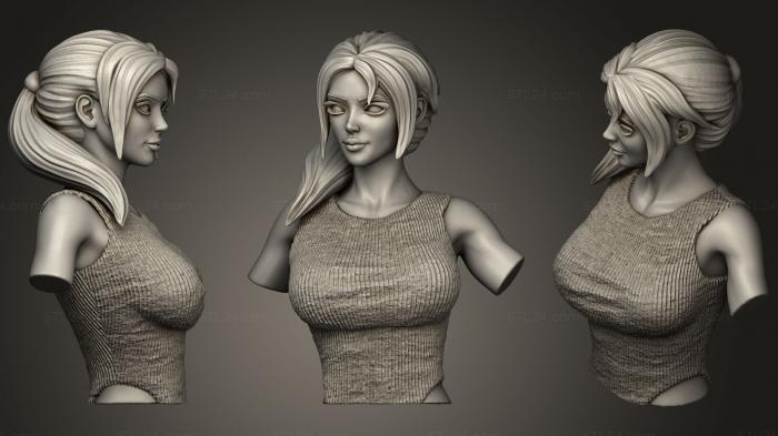 Lara Croft Bust
